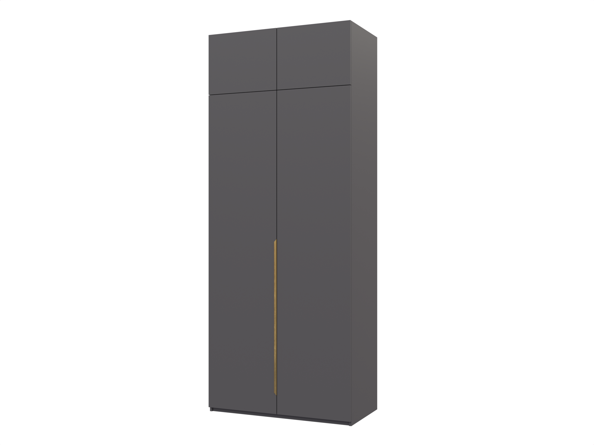 Распашной шкаф Пакс Альхейм 22 grey (gold) ИКЕА (IKEA) изображение товара