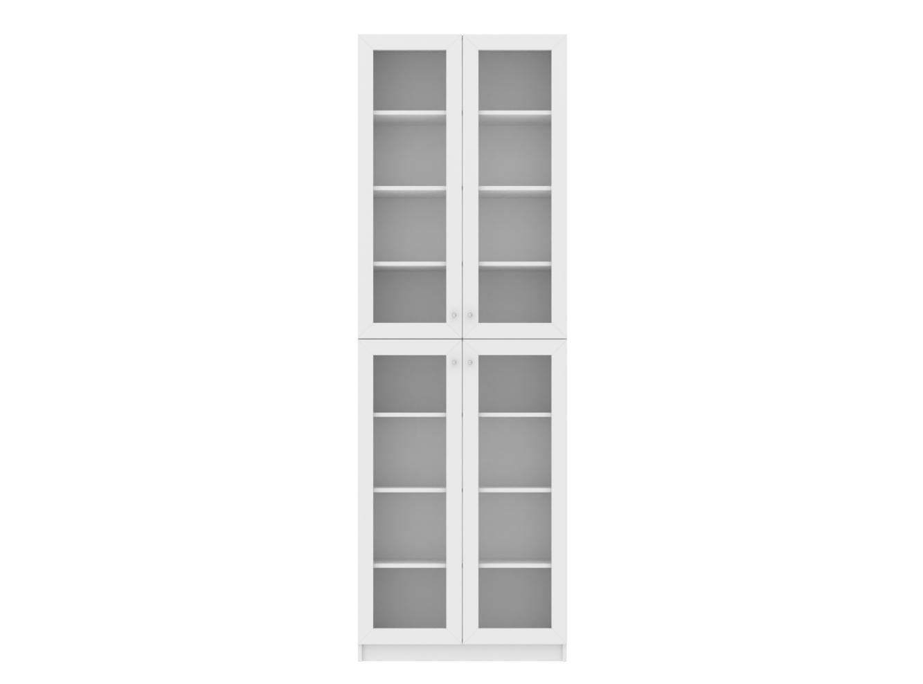 Книжный шкаф Оксберг 1 white изображение товара