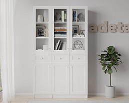 Изображение товара Книжный шкаф Билли 324 white ИКЕА (IKEA) на сайте adeta.ru