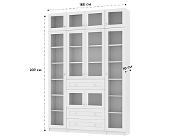 Изображение товара Книжный шкаф Билли 364 white ИКЕА (IKEA) на сайте adeta.ru