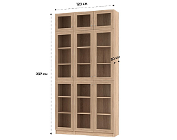 Изображение товара Книжный шкаф Билли 389 beige ИКЕА (IKEA) на сайте adeta.ru