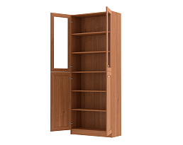 Изображение товара Книжный шкаф Билли 334 walnut guarneri ИКЕА (IKEA) на сайте adeta.ru