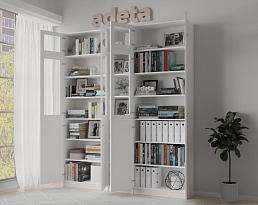 Изображение товара Книжный шкаф Билли 348 white ИКЕА (IKEA) на сайте adeta.ru